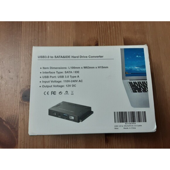 USB 3.0 to IDE & SATA Hard Drive Converter - Picture 3 of 5